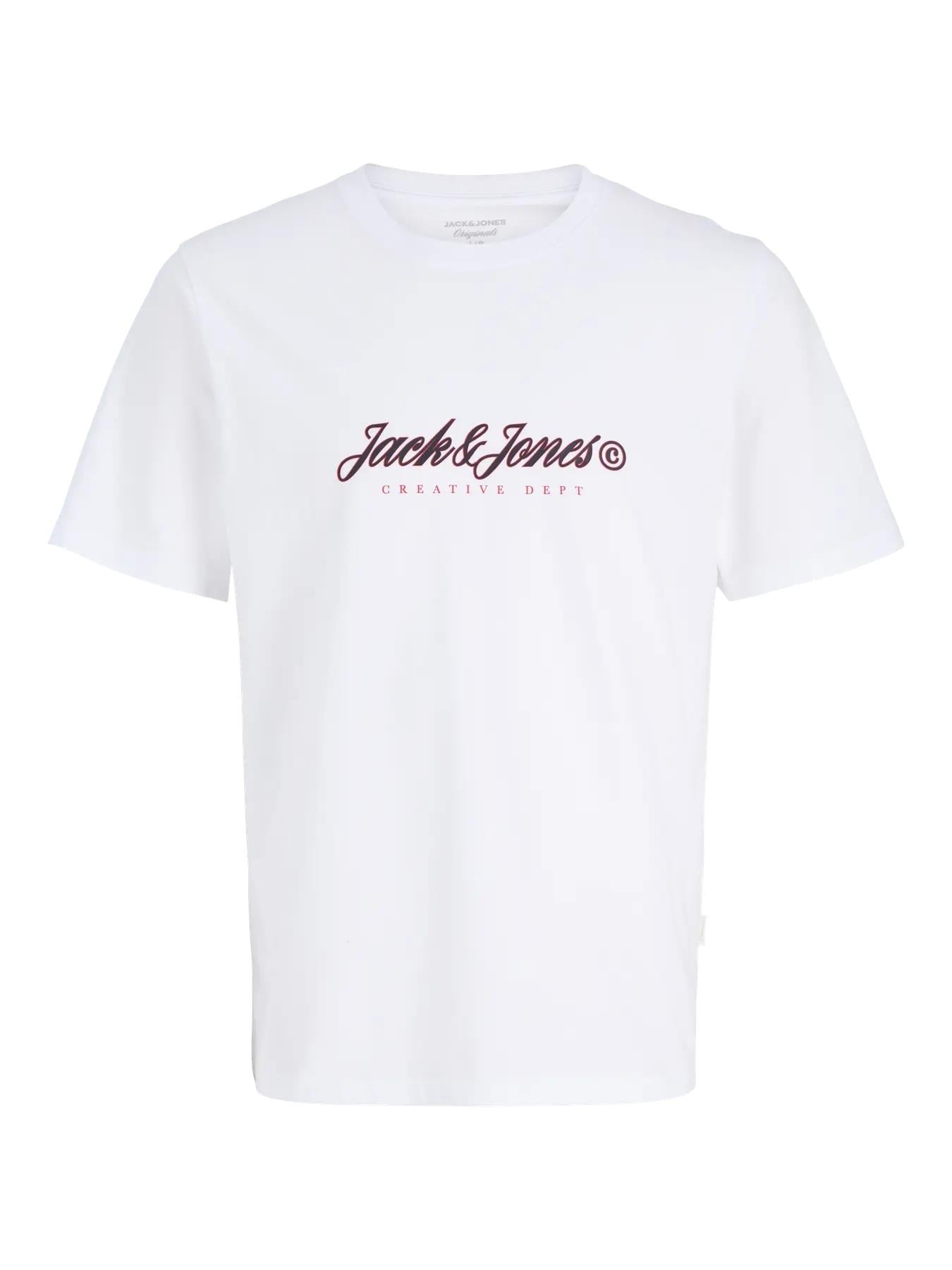 Jack Jones Jormontauk Type Front Tee CN Erkek T-Shırt-12290887