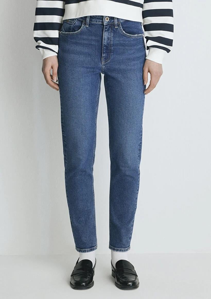 Mavi Cindy Mıd Brushed Kadın Jean Pantolon