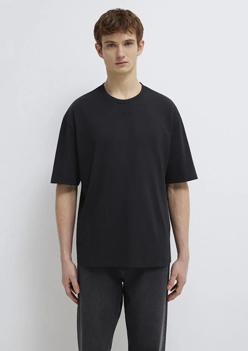 Mavi Mavi Nakışlı Erkek T-Shirt 0613130-900