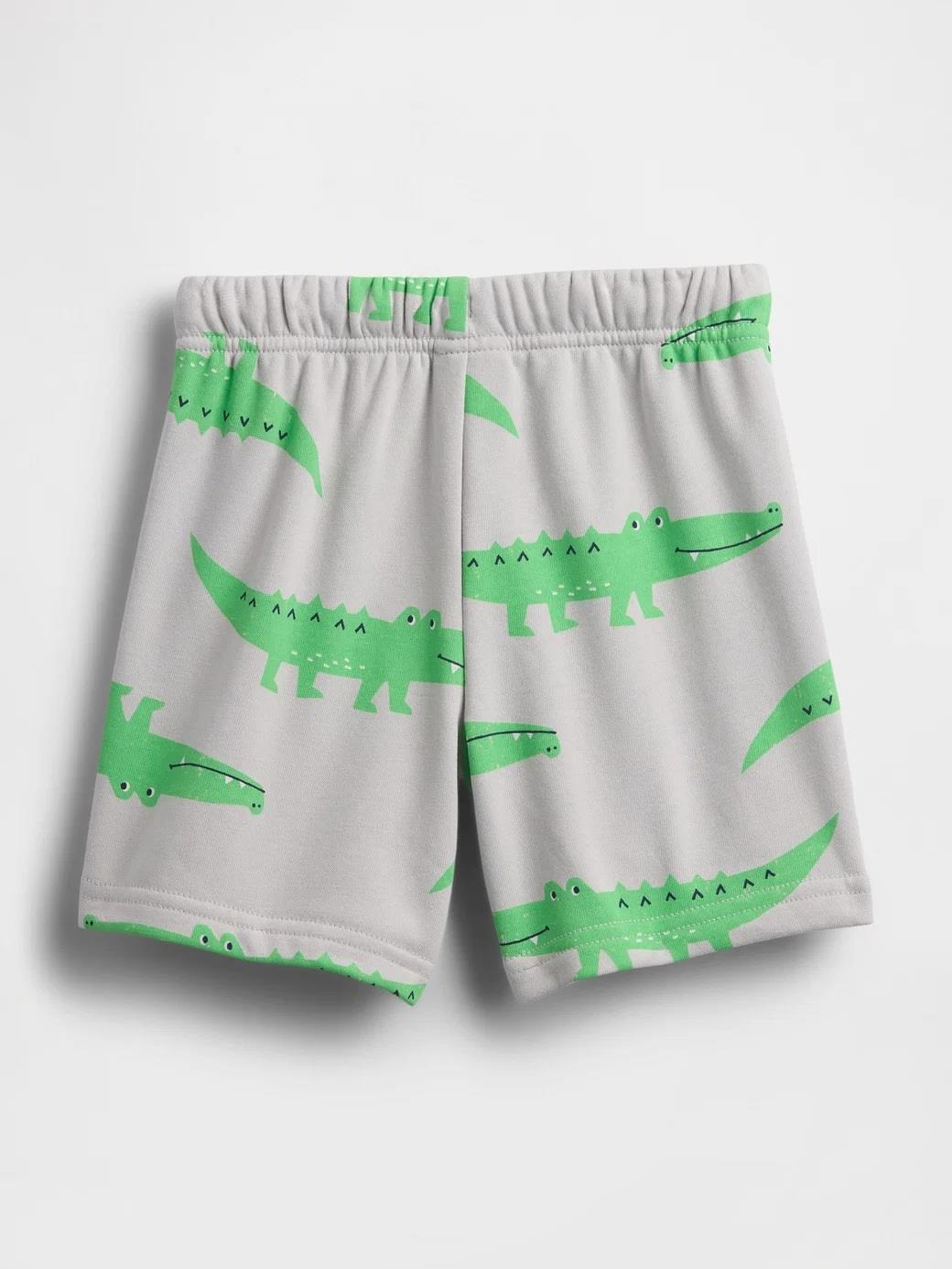 Gap  Relaxed Fransız Havlu Kumaş Logo Pull-On Şort-872864-00