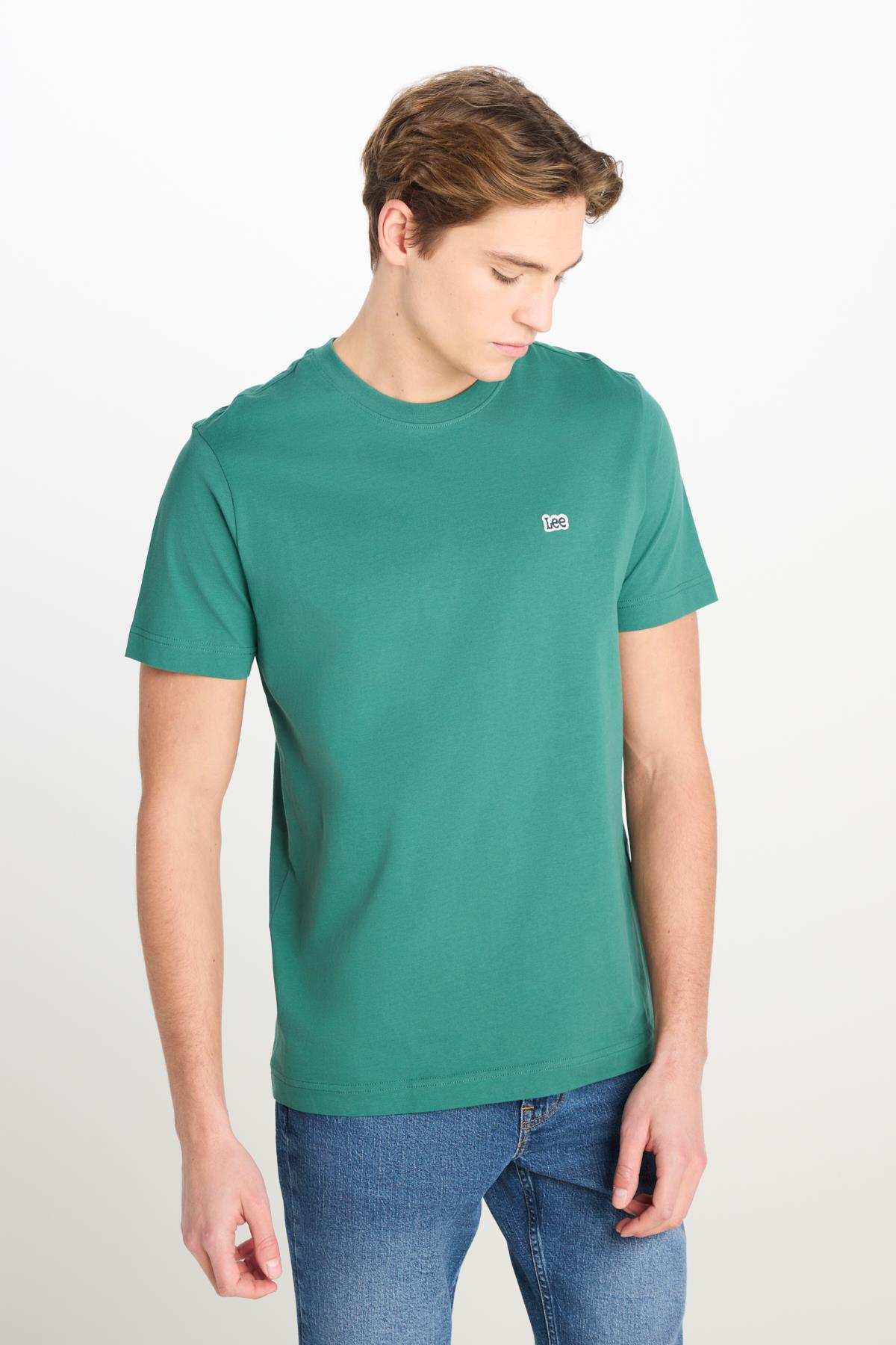 Lee Regular Fit Patch Logo Erkek T-shirt ML60UFQG26