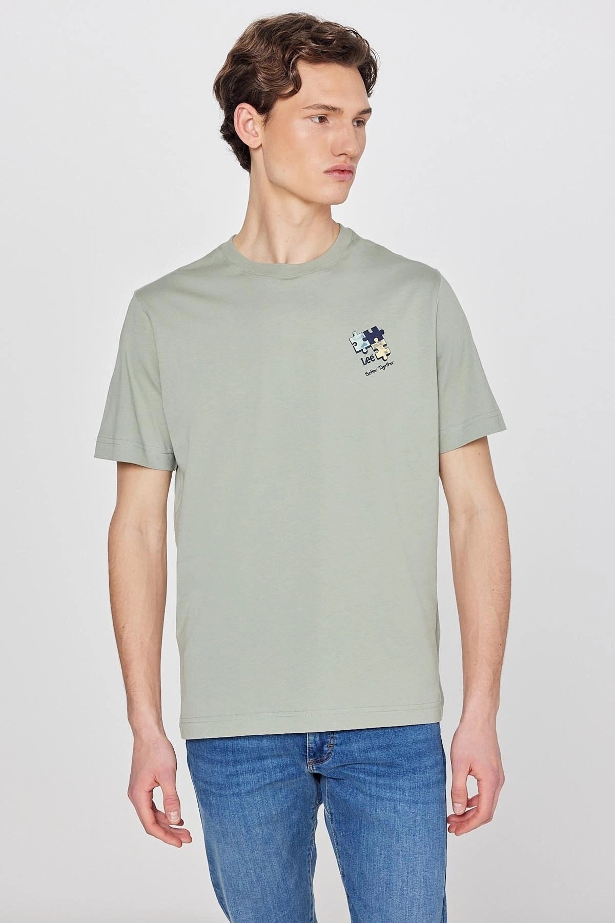 Lee Grafik Erkek T-shirt L2610014306