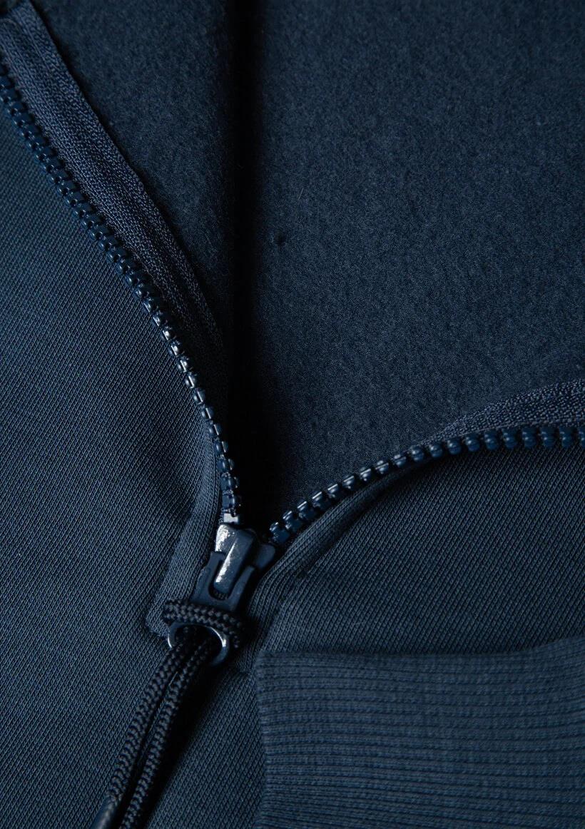 Mavi Yarı Fermuarlı Basic Sweatshirt-0S10278-70490