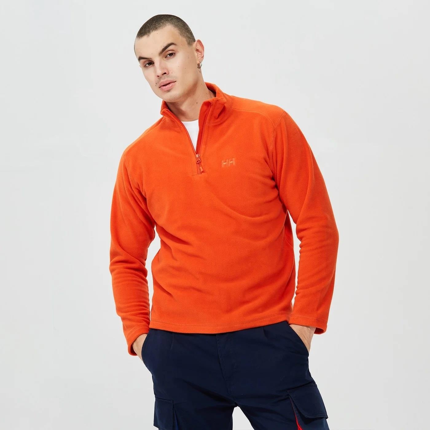 Helly Hansen Mount Erkek Yarım Fermuarlı  Polar  HH..12001