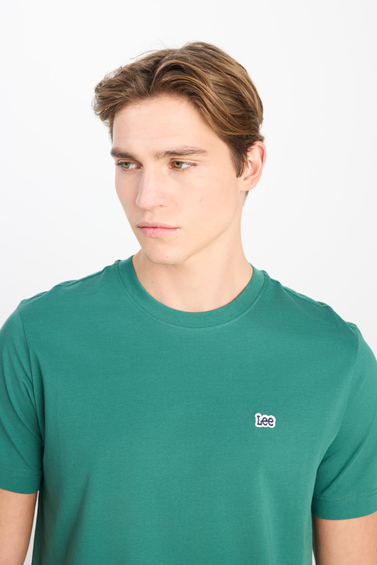 Lee Regular Fit Patch Logo Erkek T-shirt ML60UFQG26