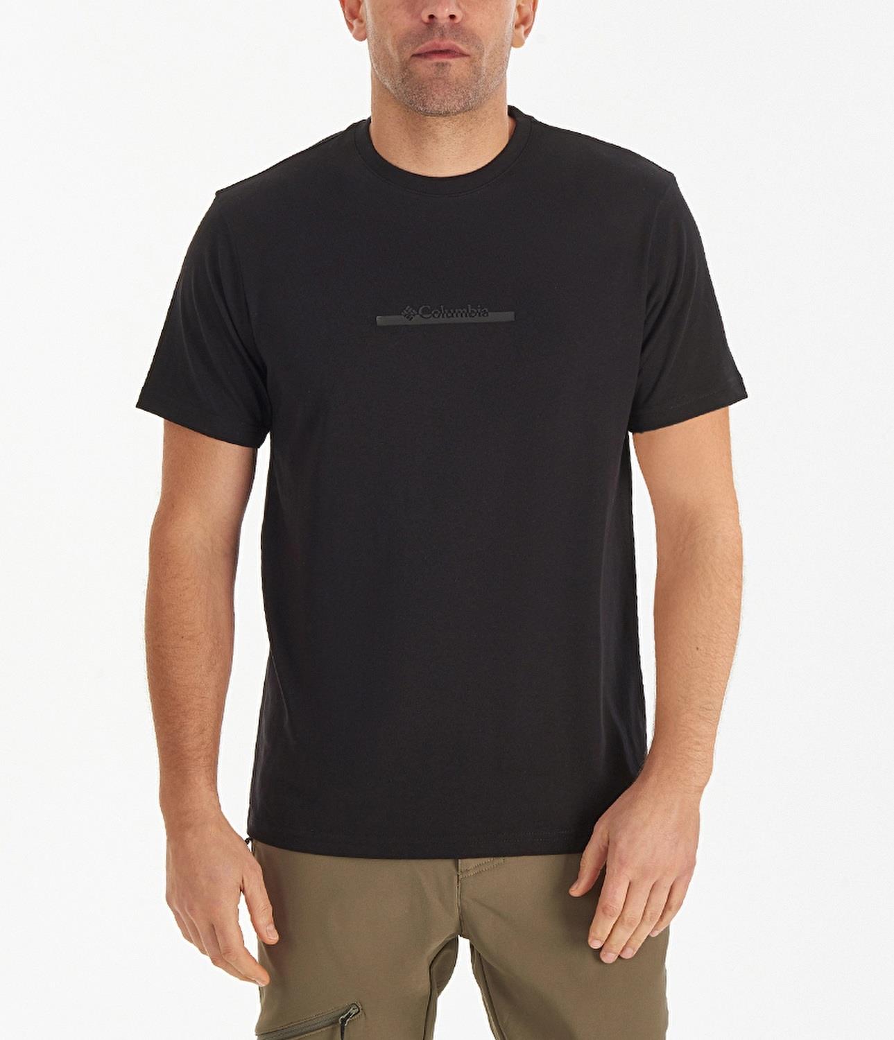 Columbia Csc M Bar Splıt Graphıc Ss Tee Kısa Kollu Erkek T-Shirt CS0121_010