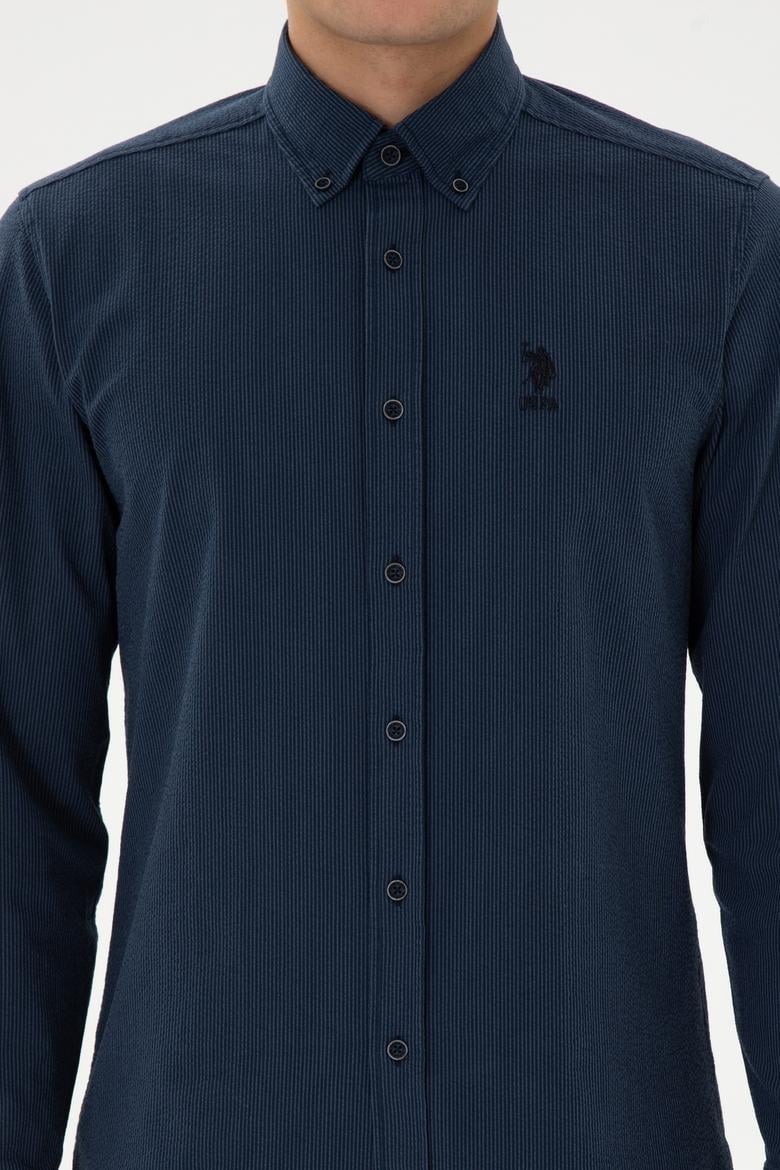 U.S Polo Assn. Erkek Dokuma Gömlek