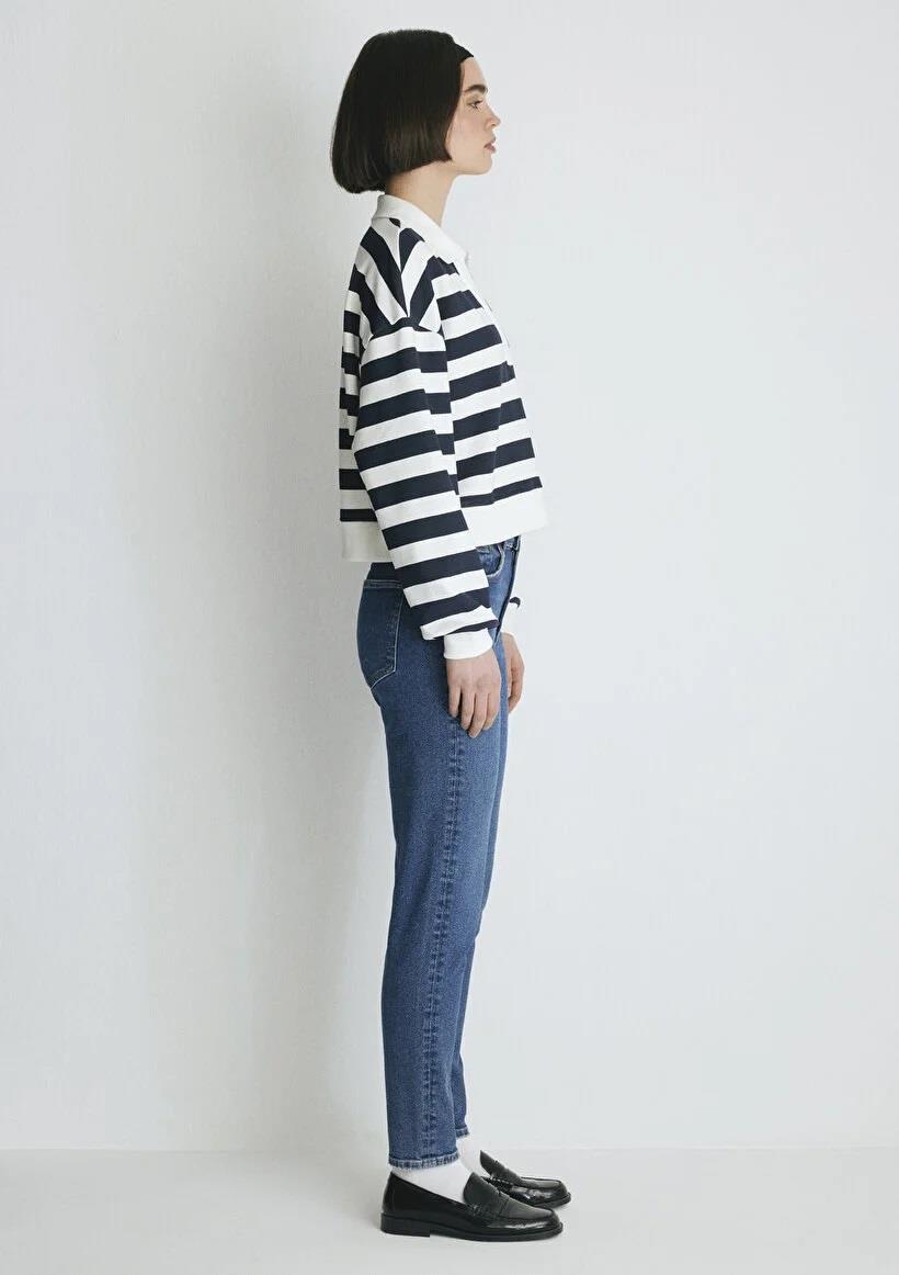 Mavi Cindy Mıd Brushed Kadın Jean Pantolon