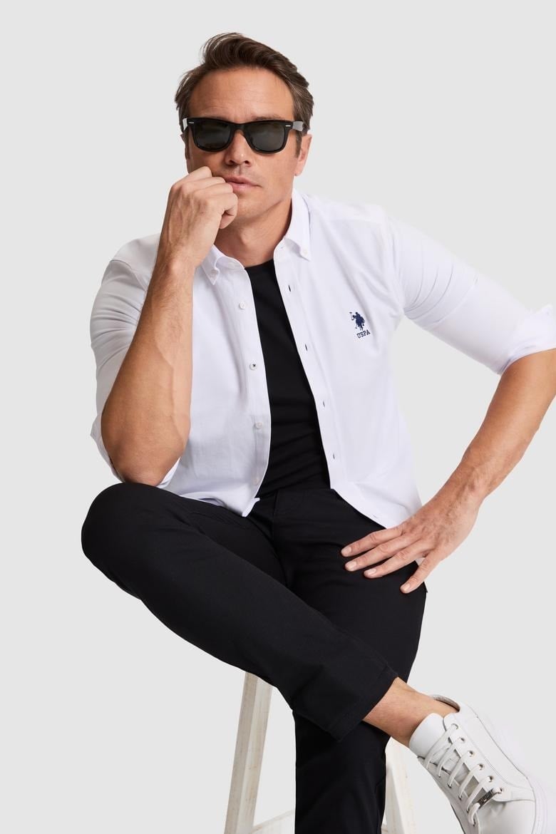 U.S Polo Assn Erkek Dokuma Gömlek PU-8957