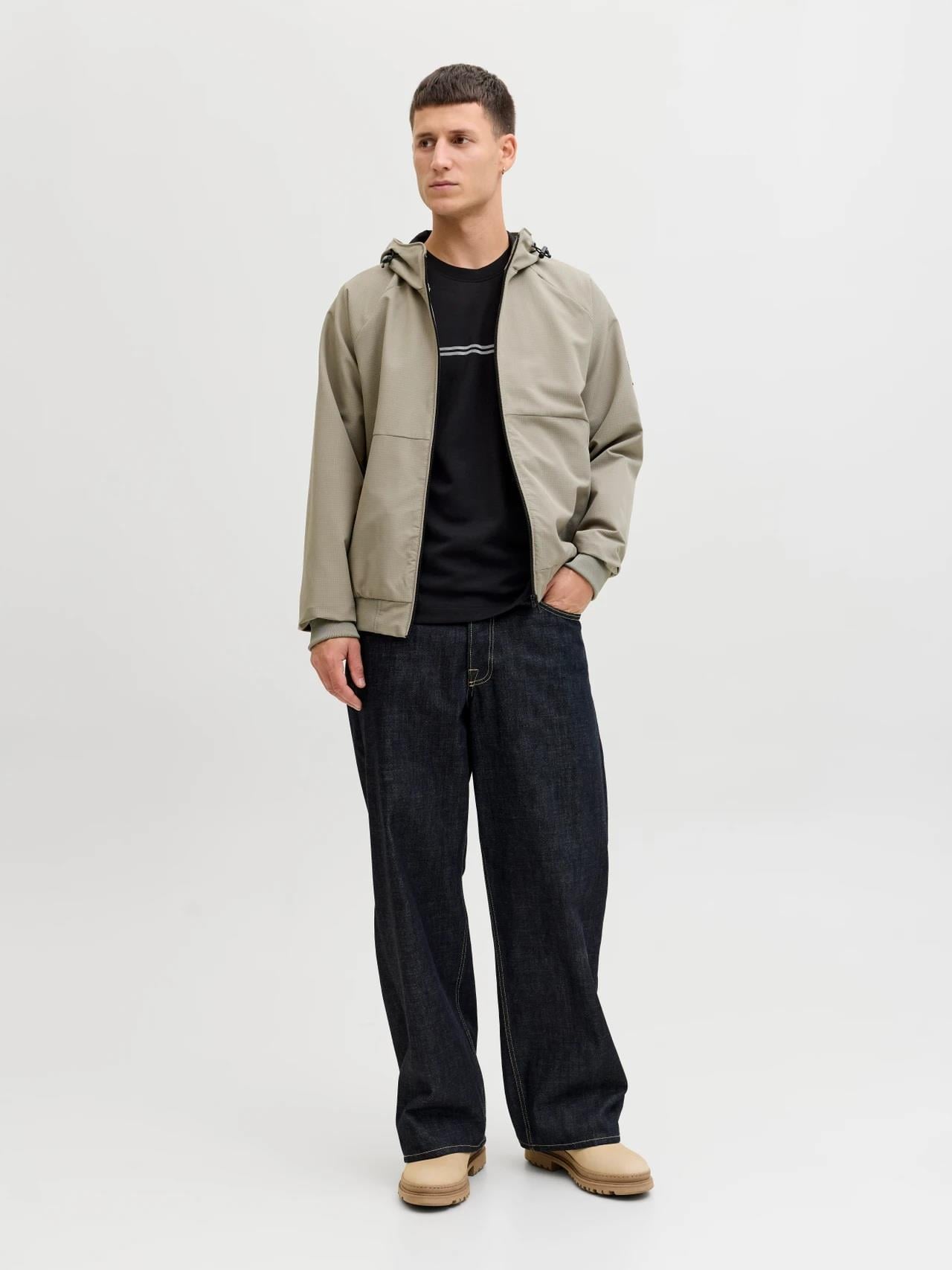 Jack&Jones Core Jcofusıon Chest Brand Tee Ss Erkek T-Shirt 12289936