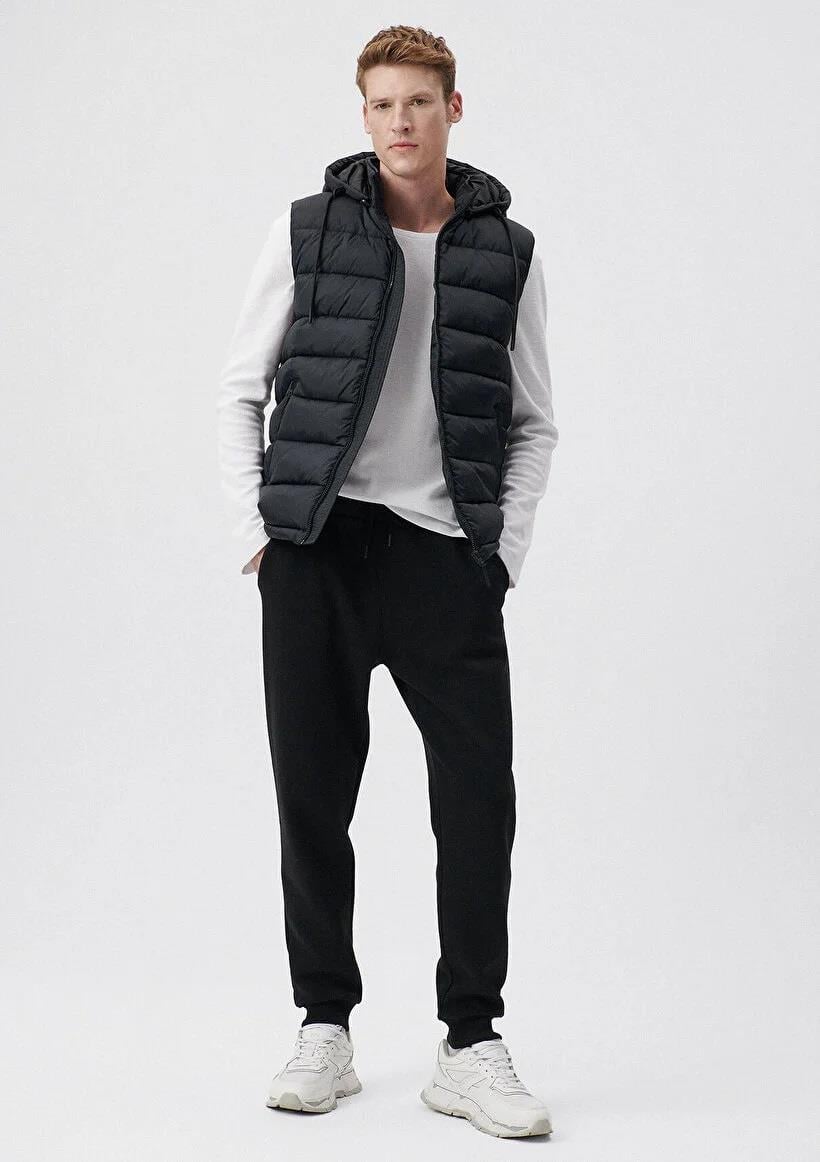 Mavi  Siyah Erkek Eşofman Altı 066980-900