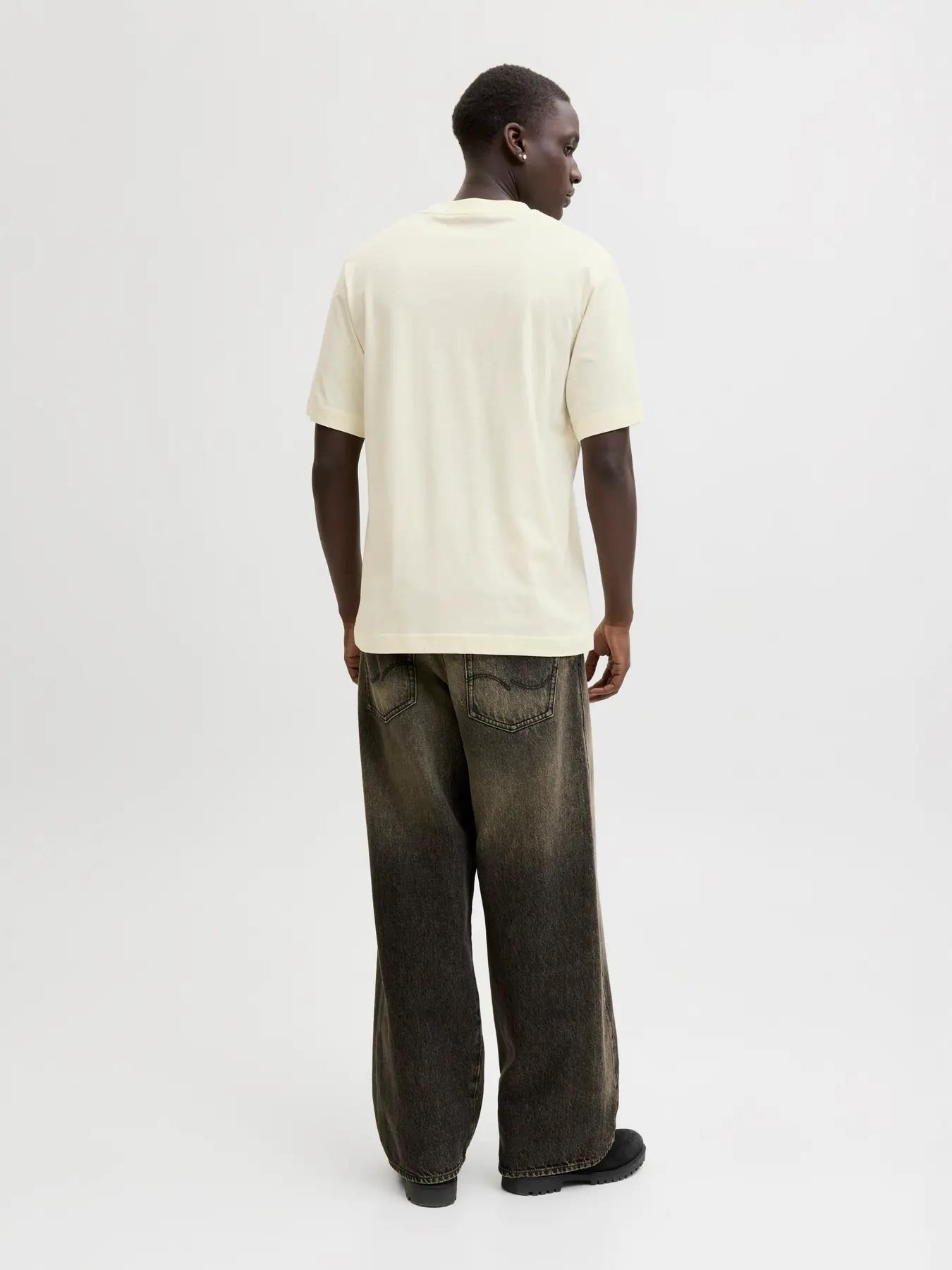 Jack&Jones Core Jcoclub Front Prınt Tee Ss Crew  Neck Erkek T-Shirt 12289868