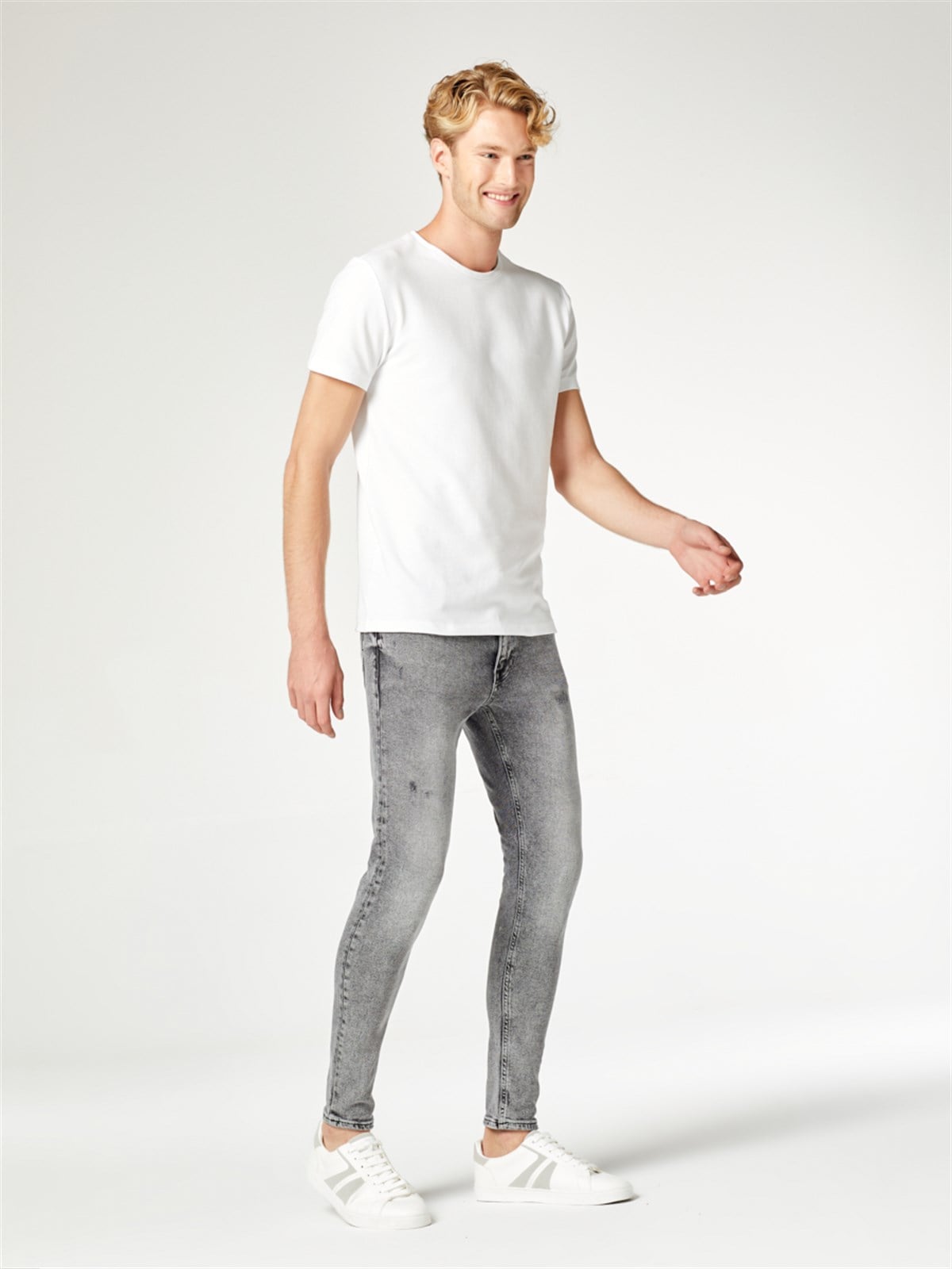 Loft Erkek Whıte T-Shirt LF2026814