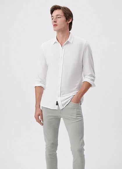 Mavi Uzun Kol Erkek Gömlek 0210329-620