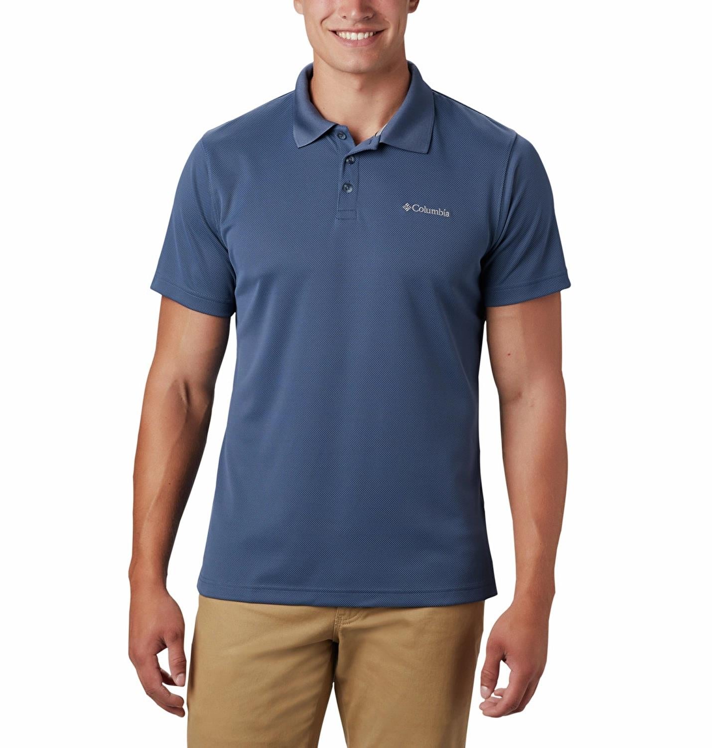 Columbia Utılızer Kısa Kollu Polo Erkek T-Shirt AM0126_478