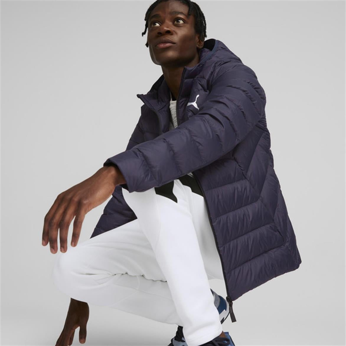 Puma Packlıte  Hooded Down Peacoat Erkek Mont 84935506