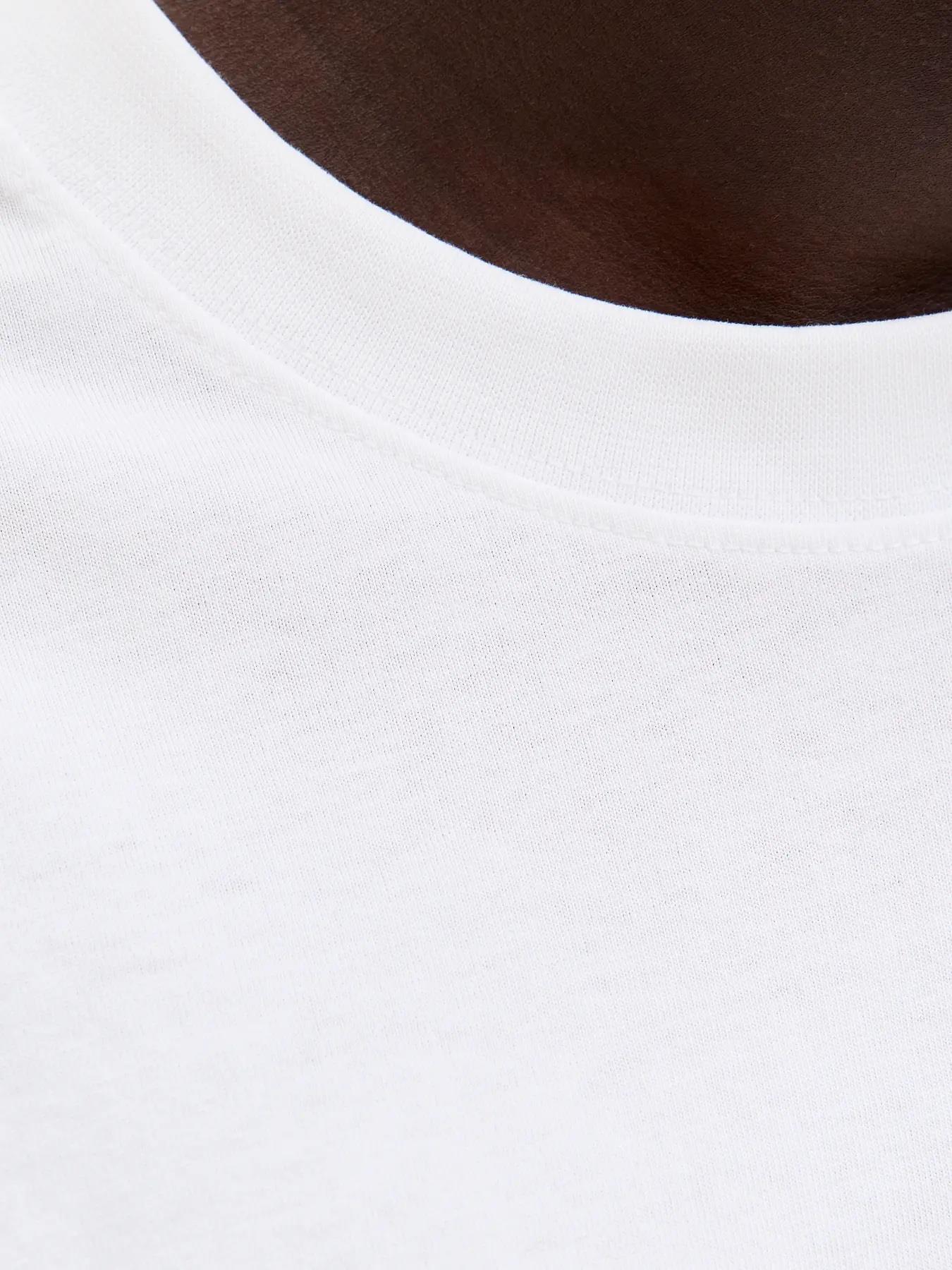 Jack&Jones Core Jcoclub Front Prınt Tee Ss Crew  Neck Erkek T-Shirt 12289868
