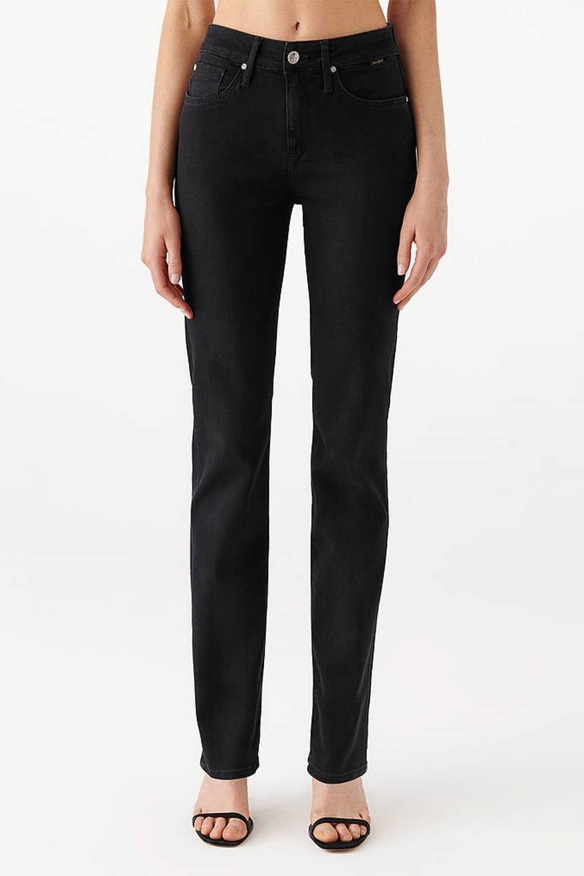 Mavi Kendra Dark Smoke Gold Luxury Kadın Pantolon 1074681772