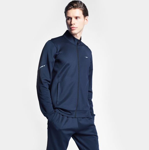 Lescon 26S-1249-26B Erkek Tam Fermuarlı Üst Sweatshirt 26BTEB001249