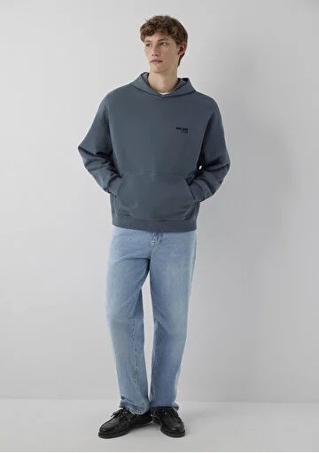 Mavi Jean Kapşönlü Sweatshirt-0S10676-80776
