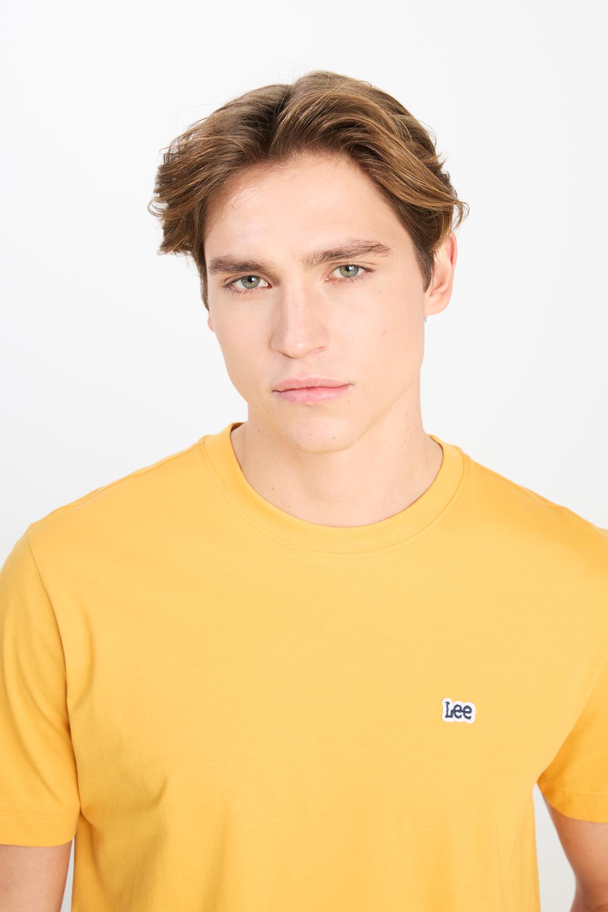 Lee Regular Fit Patch Logo Erkek T-shirt