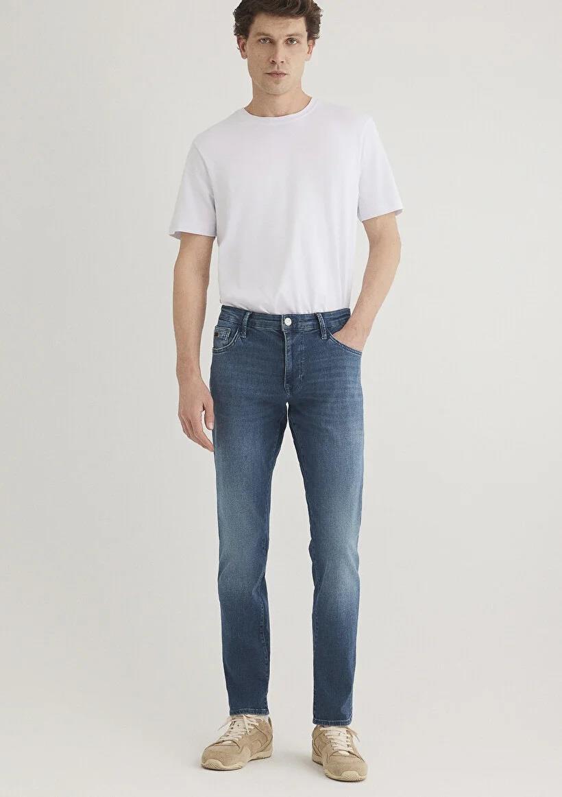 Mavi Jake Mid Shaded Lux Black Erkek Jean 0042289559