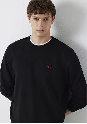 Mavi Mavi Bisiklet Yaka   Erkek Sweatshirt 0S10643-900