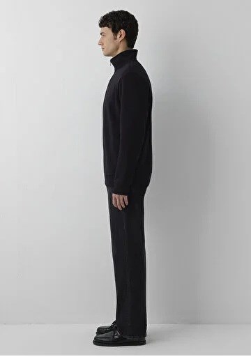 Mavi Yarım Fermuarlı   Erkek Sweatshirt 0S20027-900