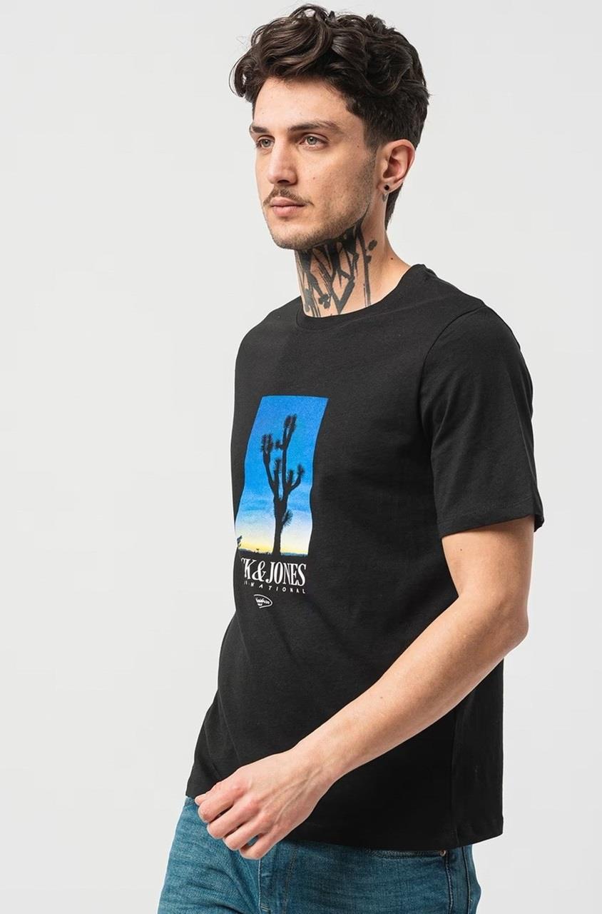 Jack&Jones Orıgınals Jorlucca  Tee Ss Crew Neck 2 Fst Erkek T-Shirt