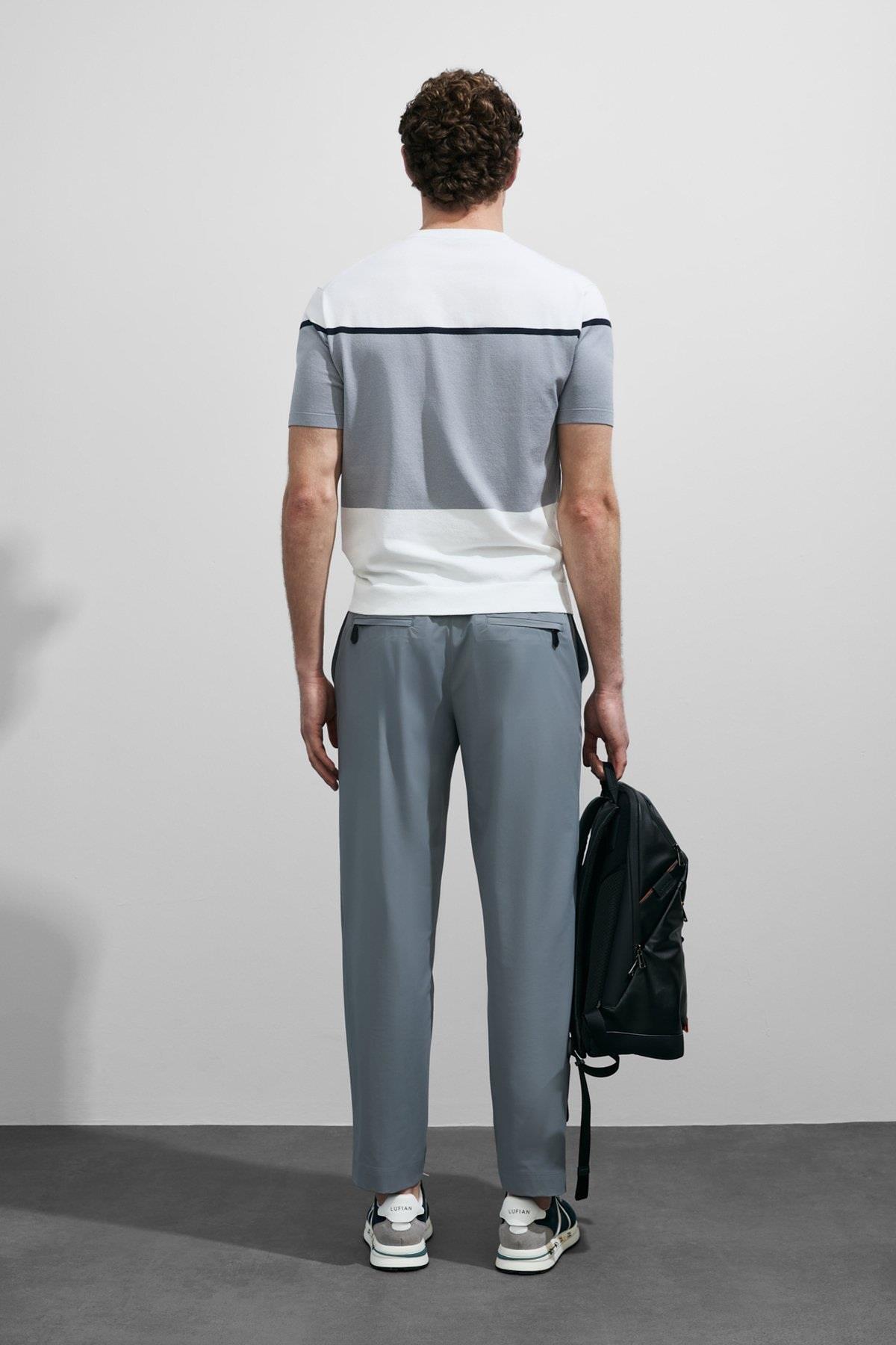 Lufian Enzo Erkek Triko T-Shirt 111090148