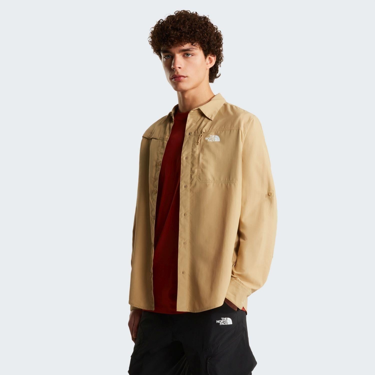 The North Face M Sequoıa Long Sleeve  Erkek Gömlek NF0A8FU5LK51