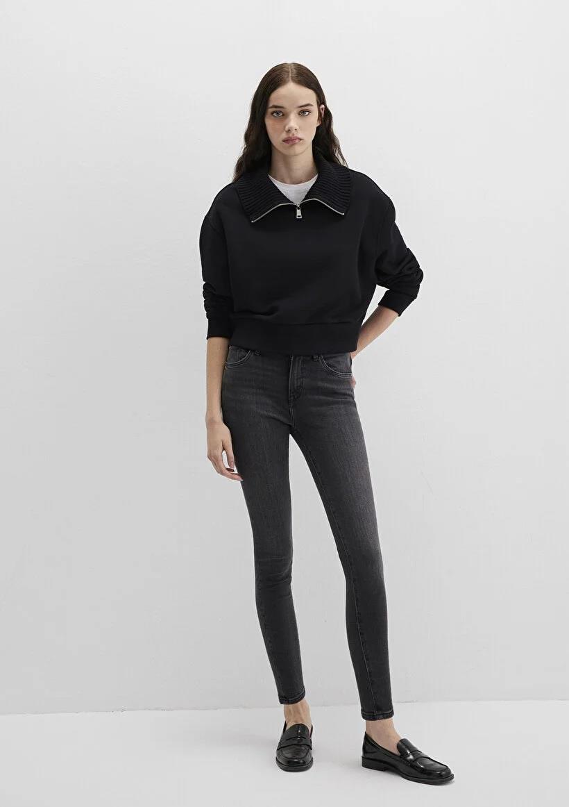 Mavi Tess Mid Smoke Glam  Kadın Jean 100328-86444