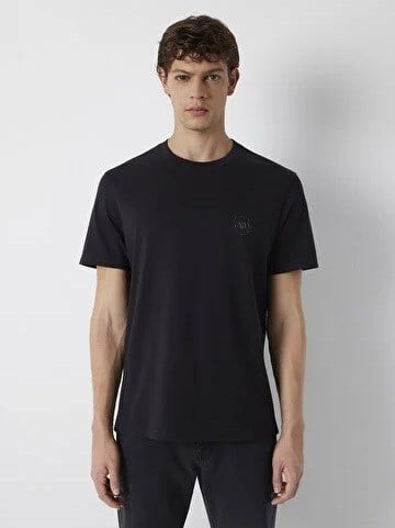Mavi Logo  Siyah Erkek T-Shirt 0620179-900