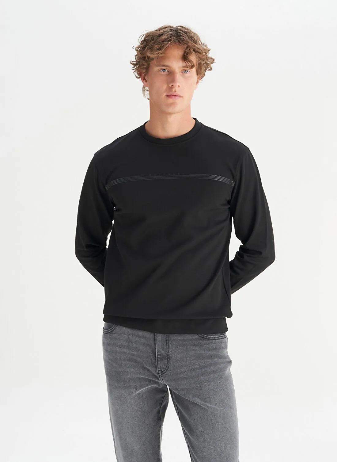 Wrangler Erkek Interlock Erkek Sweatshirt  W2520534001