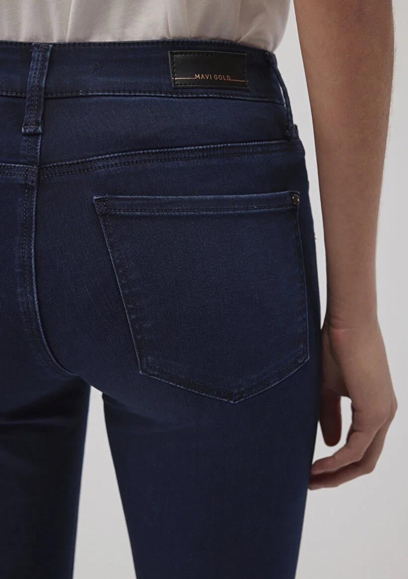 Mavi Tess Deep Gold Luxury Kadın Pantolon  100328-82196