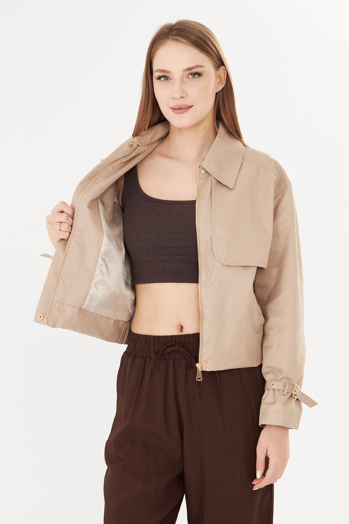 Pique Kadın Mont VIOLA26