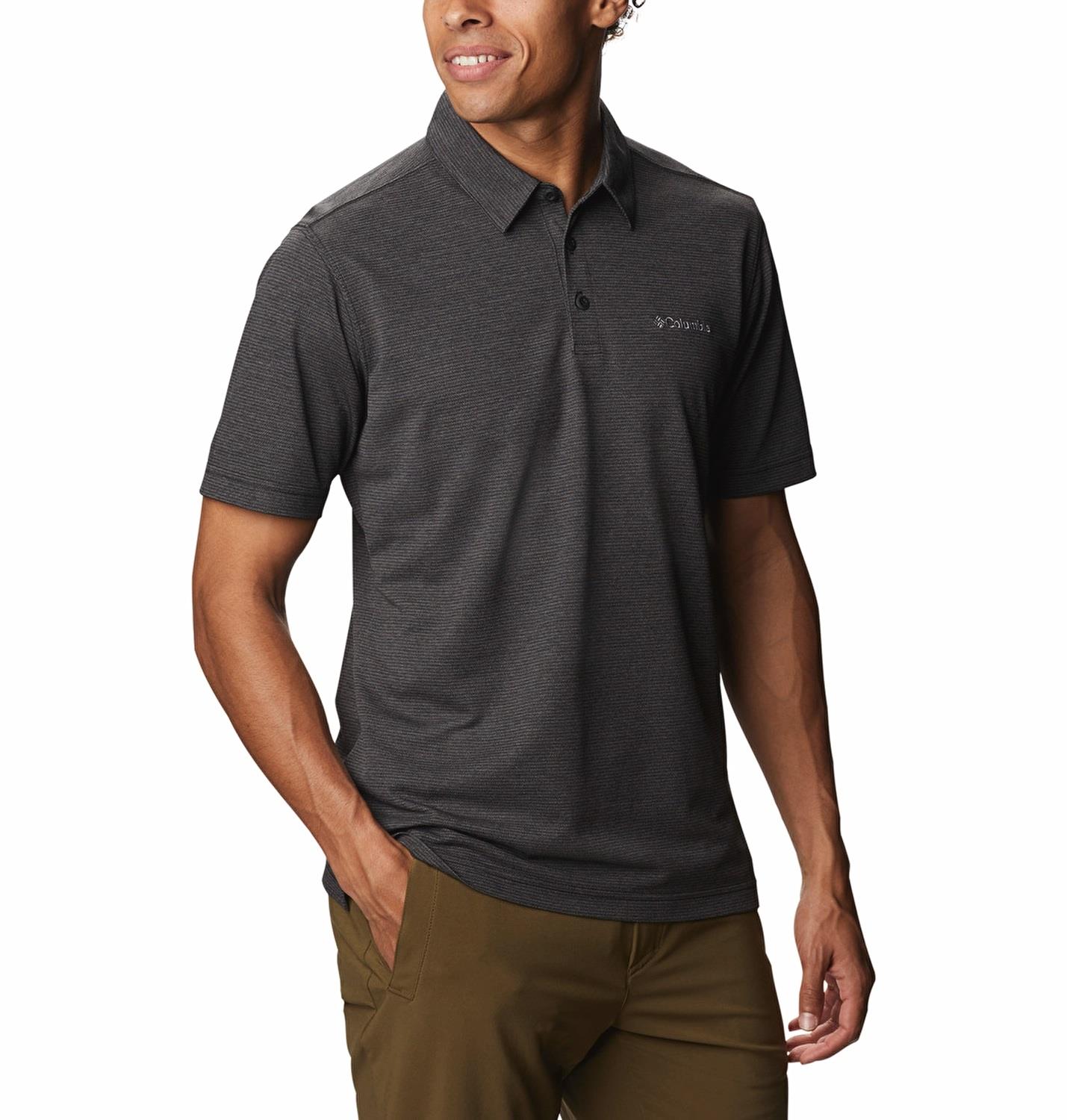 Columbia Havercamp Pıque Polo Kısa Kollu Polo Erkek T-Shirt AM2996_010