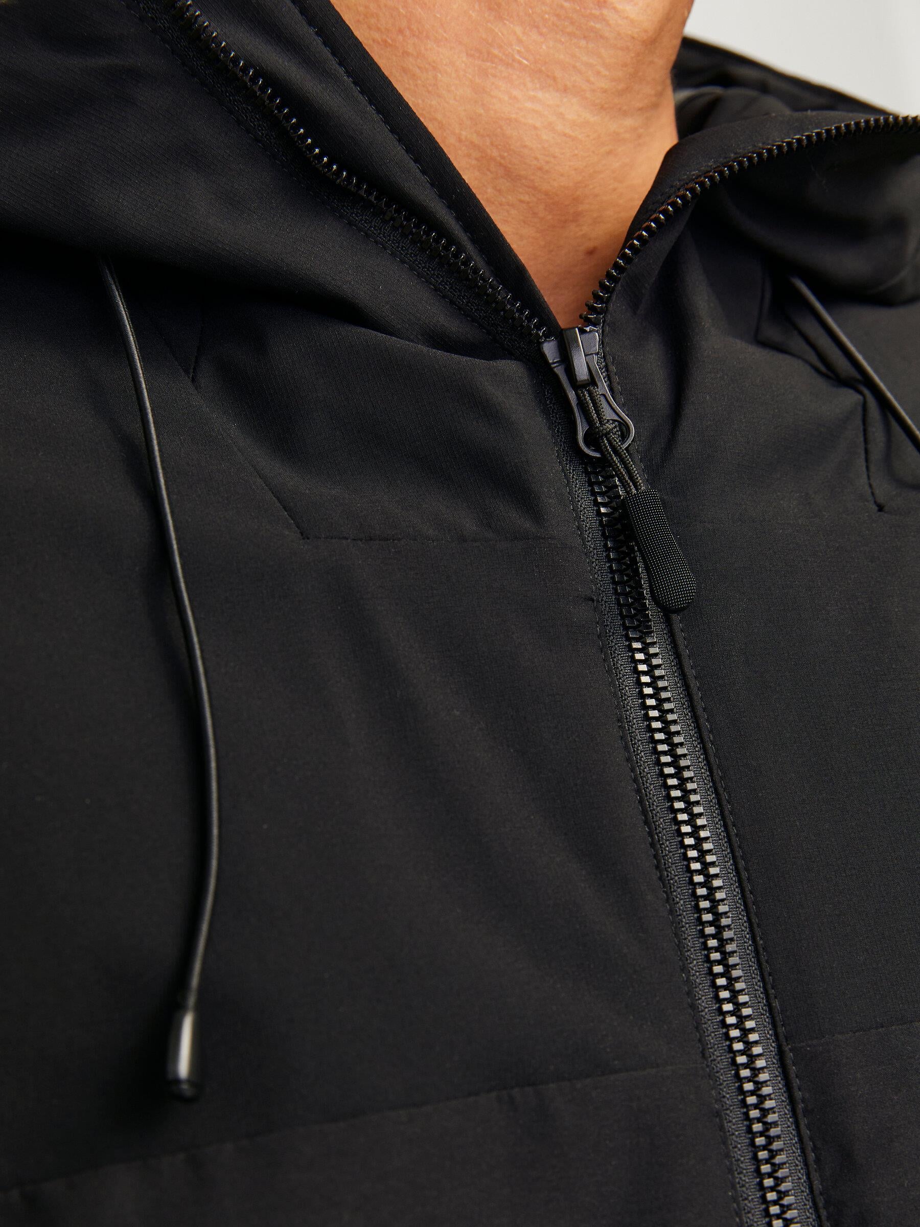 Jack&Jones Jcoaıden Transıtıonal  Erkek Mont Siyah 12260486