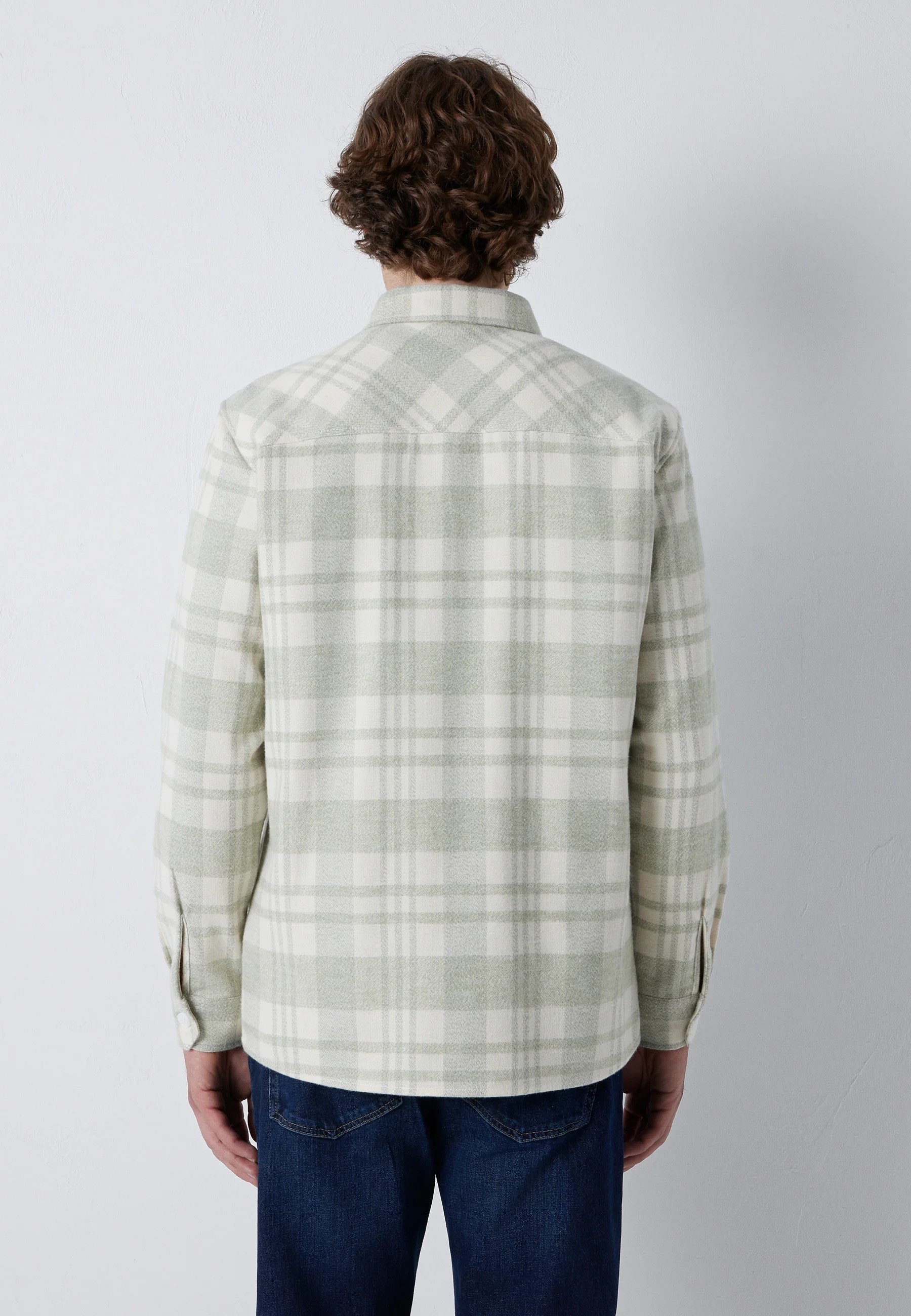 Mavi Ekose  Gray Check Erkek Gömlek 0212134-91726