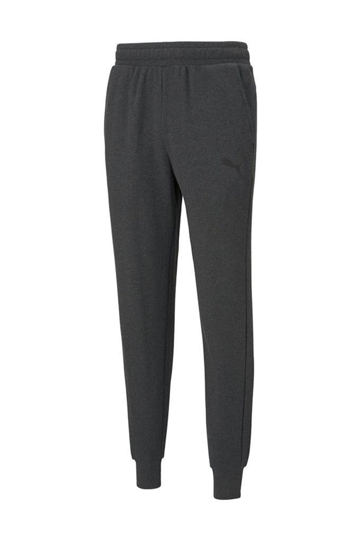 Puma Ess Logo Pants  Cl Dark Gray Heather-C Erkek Eşofman Altı 58671695