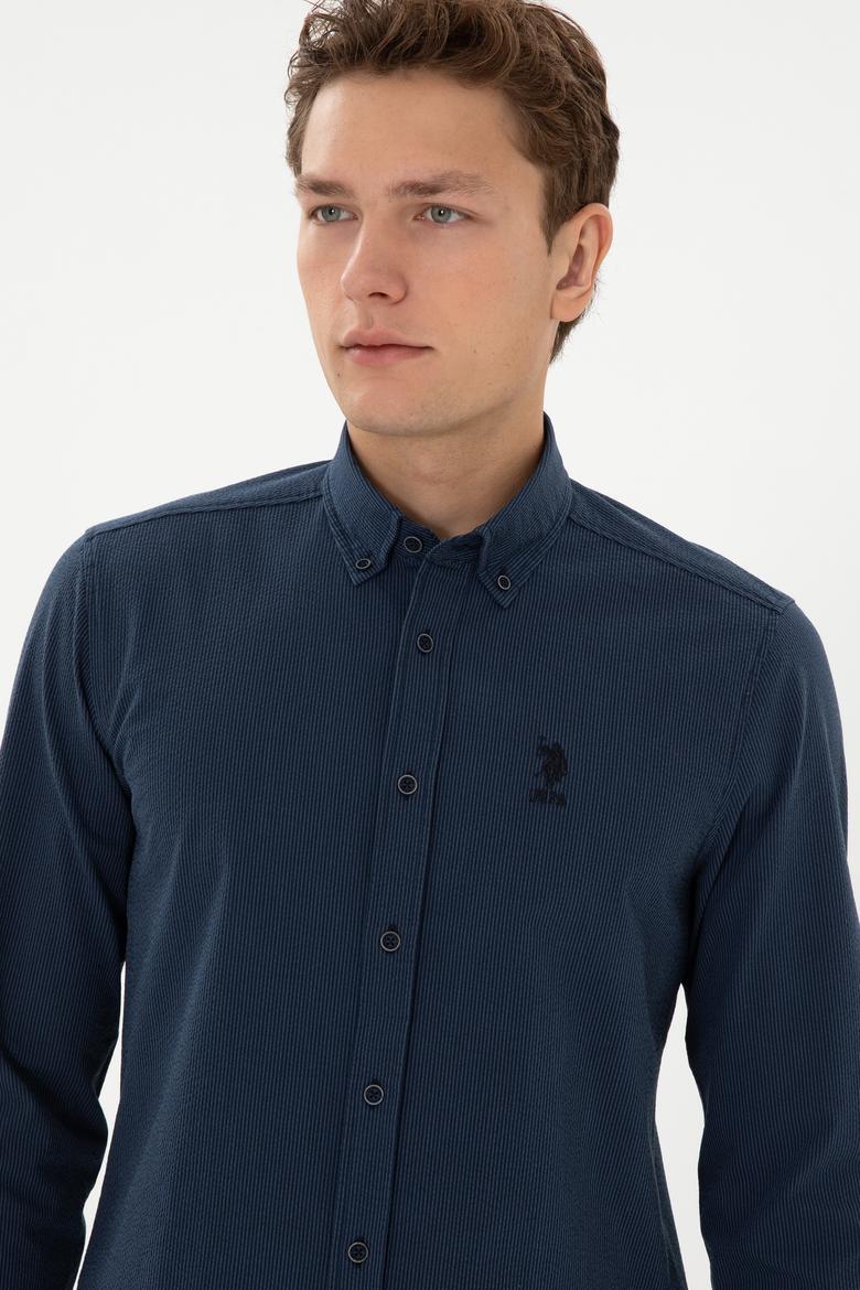U.S Polo Assn. Erkek Dokuma Gömlek
