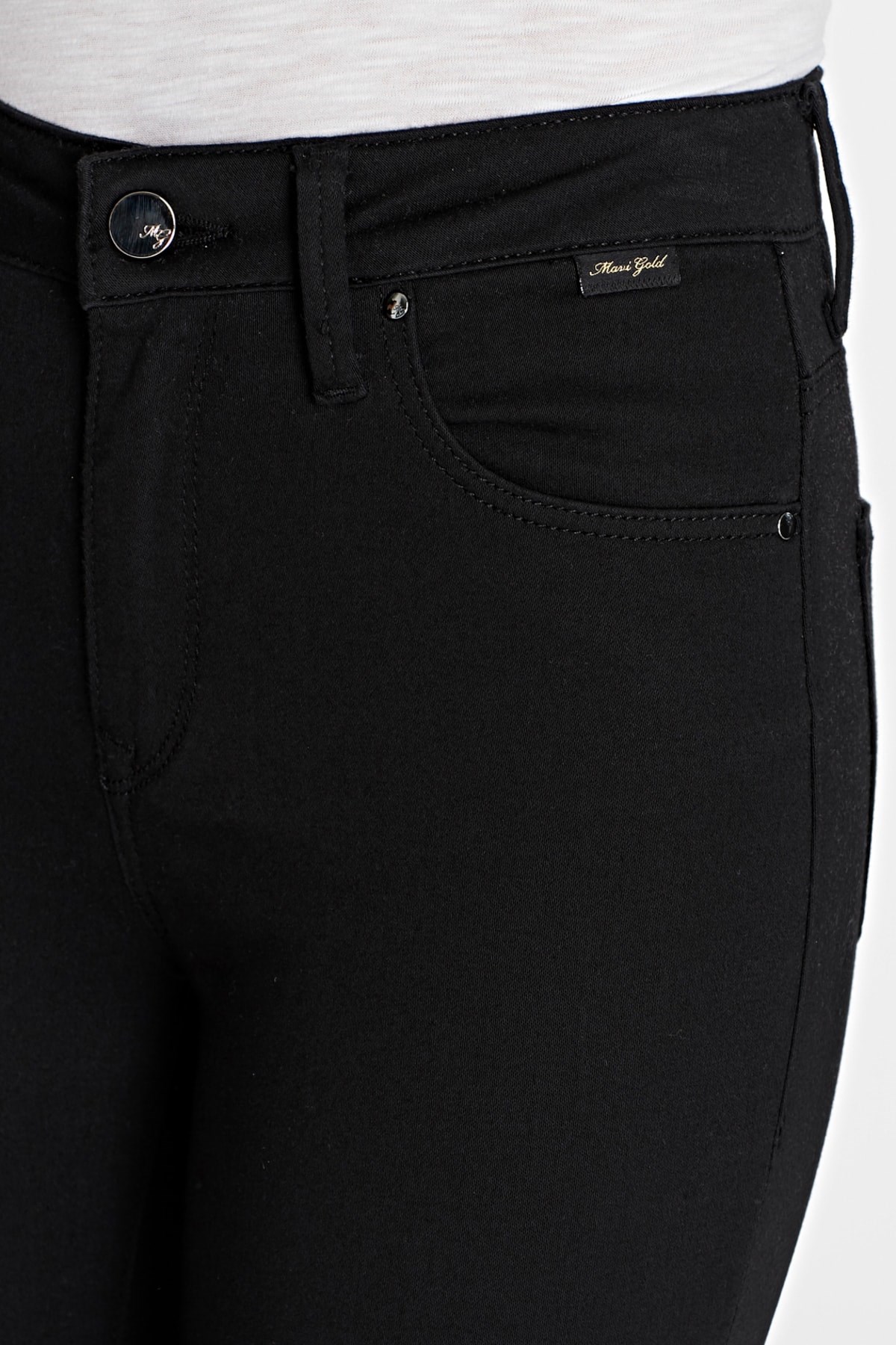 Mavi Tess Black Gold Kadın Pantolon