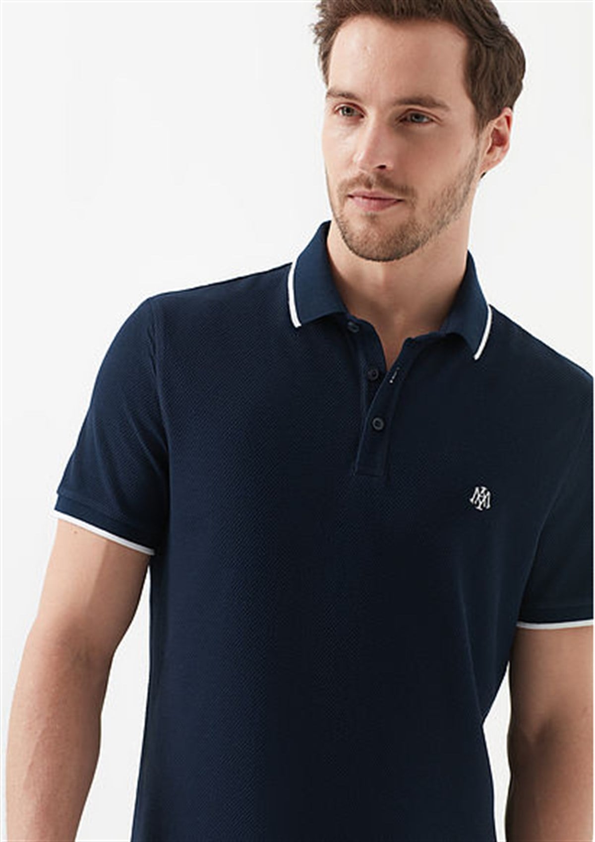 Mavi Tee Total Eclipse Erkek Polo T-shirt