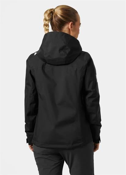 Helly Hansen Womens Black Crew Hooded Midlayer Jacket HHA.34447-990