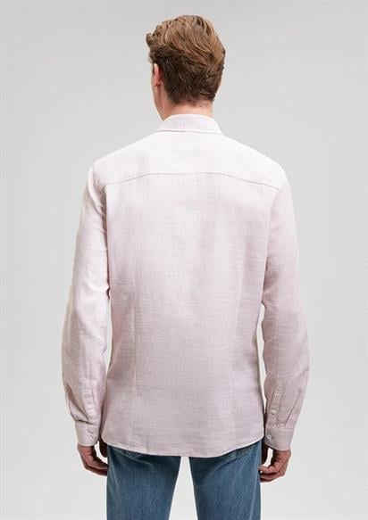 Mavi Uzun Kol Mocha Mousse Erkek Gömlek