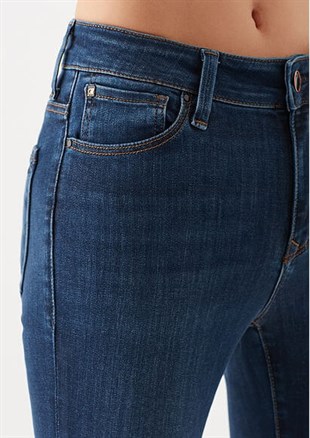 Mavi Tess Indigo Gold Luxury Kadın Pantolon