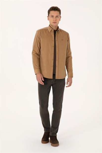 U.S Polo Assn. Erkek Dokuma Gömlek