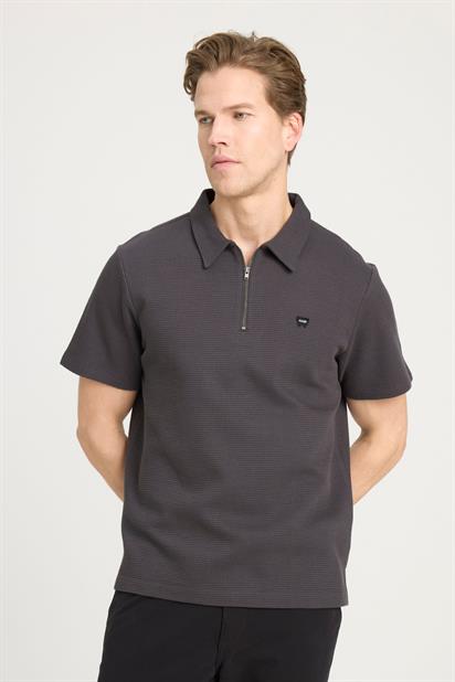Wrangler Yarım Fermuarlı Polo Erkek T-shirt W7NQ20528633W