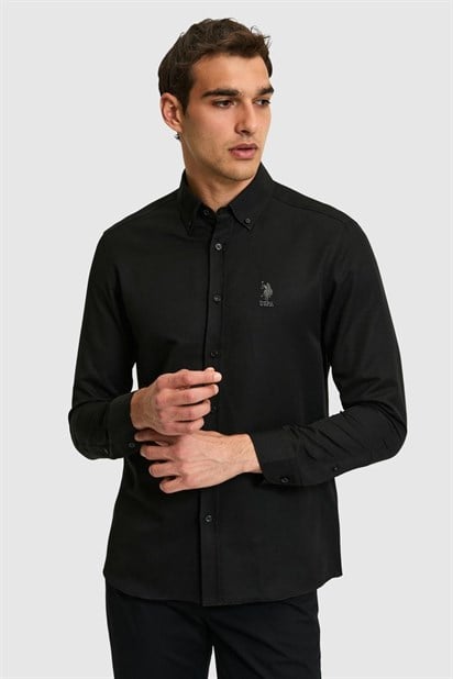 U.S. Polo Assn. Erkek Dokuma Gömlek PU-8946