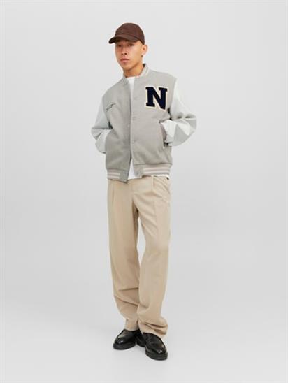 Jack&Jones Jorcollege Wool Blend Bomber Noos Erkek Ceket 12241559